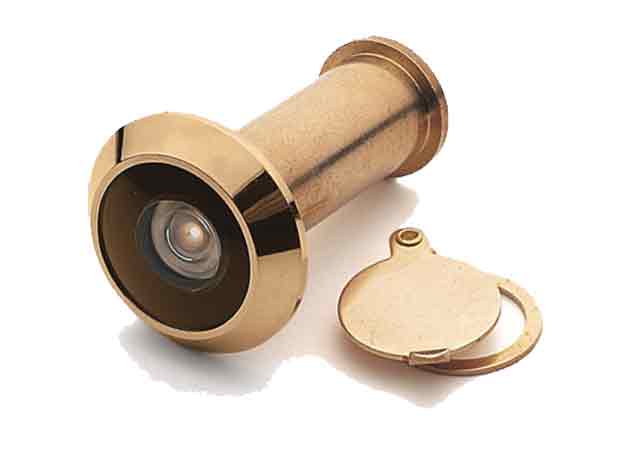 Brown Door Viewer 